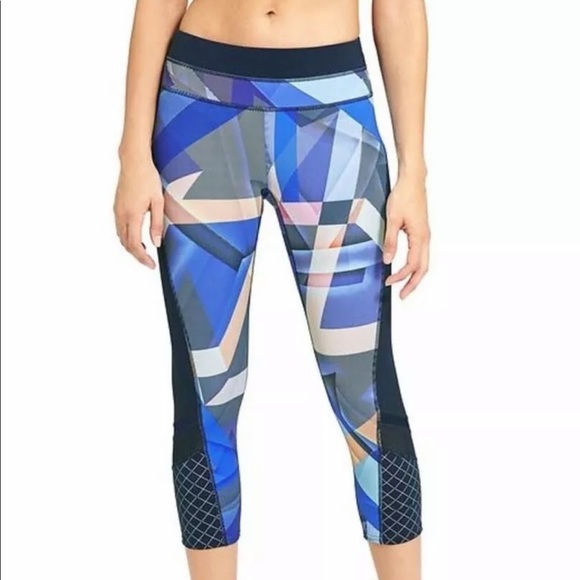 Athleta Pants - ATHLETA Sonar Capri Electric Geo Mesh Legging (S)